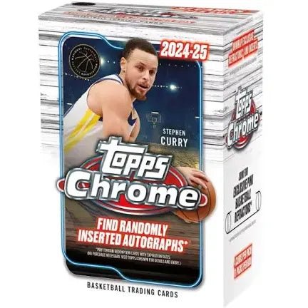 2024/25 Topps Chrome NBA Basketball Value Blaster Box