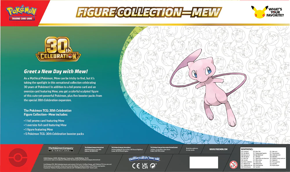 30th Celebration Figure Collection - Mew / Mewtwo (Assorted) - Image 4