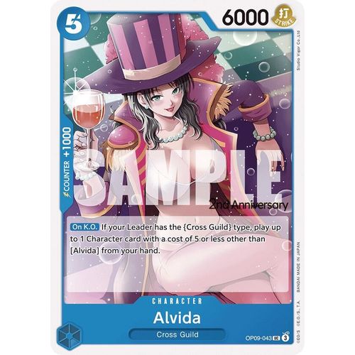 Alvida (OP09-043) [Emperors in the New World: 2nd Anniversary Tournament Cards]