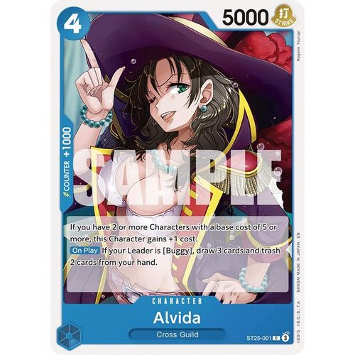 Alvida (ST25-001) [Starter Deck 25: BLUE Buggy]