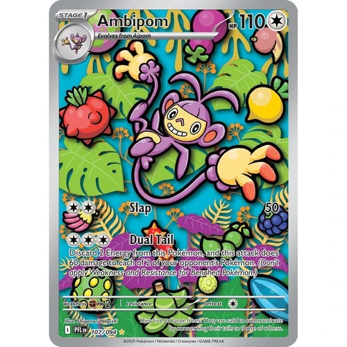 Ambipom (107/094) (ME02: Phantasmal Flames)