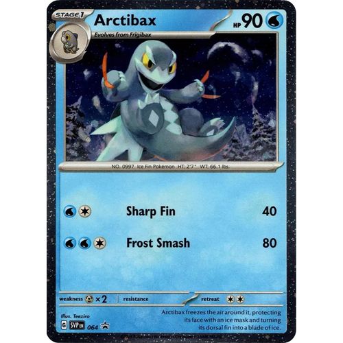 Arctibax - 064 (Cosmos Holo) (064) (SV: Scarlet & Violet Promo Cards)
