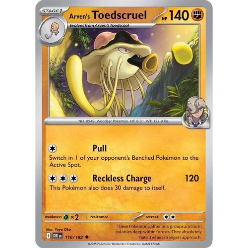 Arven's Toedscruel (110/182) (SV10: Destined Rivals)