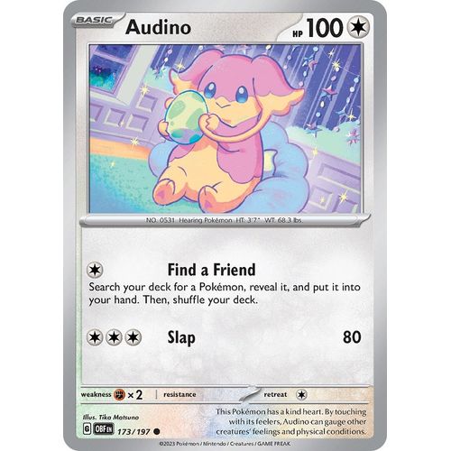 Audino (173/197) [SV03: Obsidian Flames]