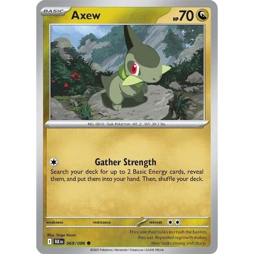 Axew (068/086) (SV: Black Bolt)