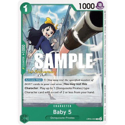 Baby 5 (033) (OP05-033) [Awakening of the New Era: 1st Anniversary Tournament Cards]