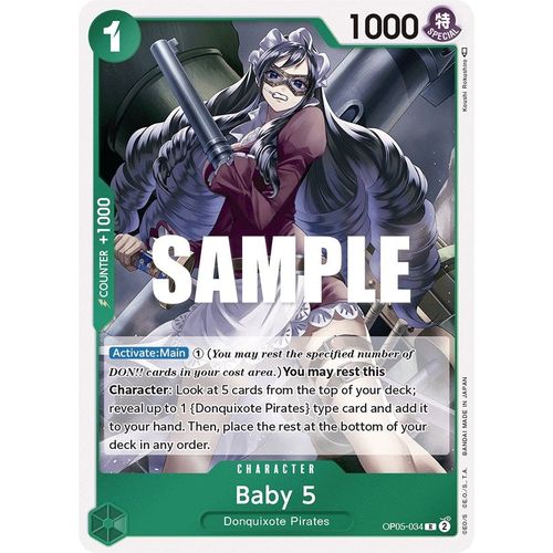 Baby 5 (034) (OP05-034) [Awakening of the New Era]