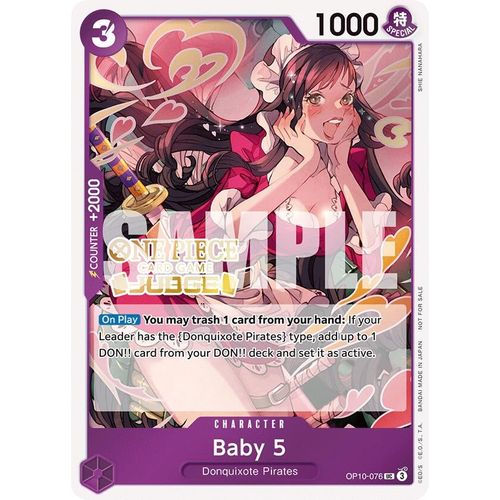 Baby 5 (Judge Pack Vol. 5) (OP10-076) (One Piece Promotion Cards)