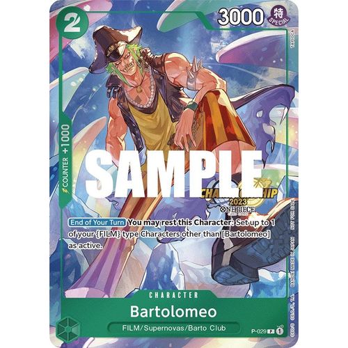 Bartolomeo (CS 2023 Event Pack) (P-029) [One Piece Promotion Cards]