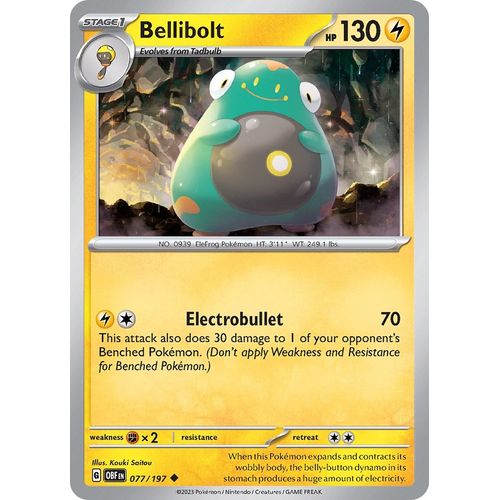 Bellibolt (077/197) [SV03: Obsidian Flames]