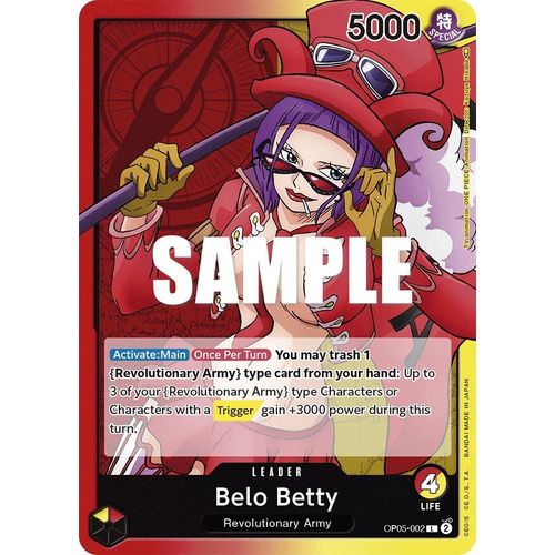 Belo Betty (002) (OP05-002) [Awakening of the New Era]