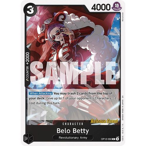 Belo Betty (OP12-090) (Legacy of the Master Release Event Cards)