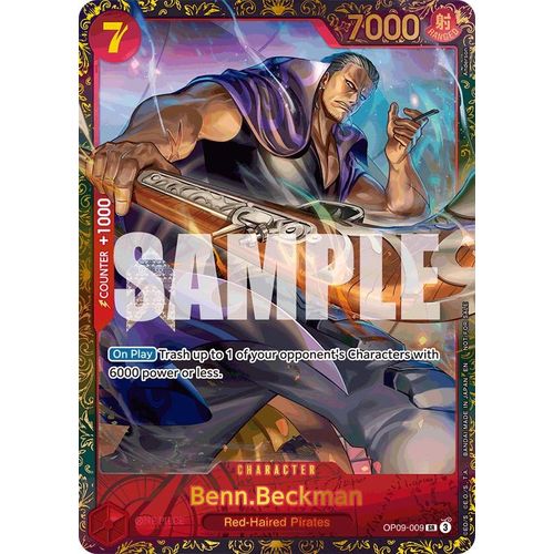Benn.Beckman (Championship 25-26 Offline Regionals Season 2) (OP09-009) (One Piece Promotion Cards)