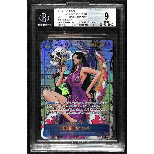 BGS 9 Boa Hancock Manga Art OP07-051 - 2024 One Piece Card Game Years In The Future #9930