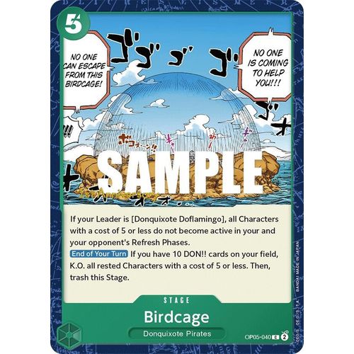 Birdcage (OP05-040) [Awakening of the New Era: 1st Anniversary Tournament Cards]