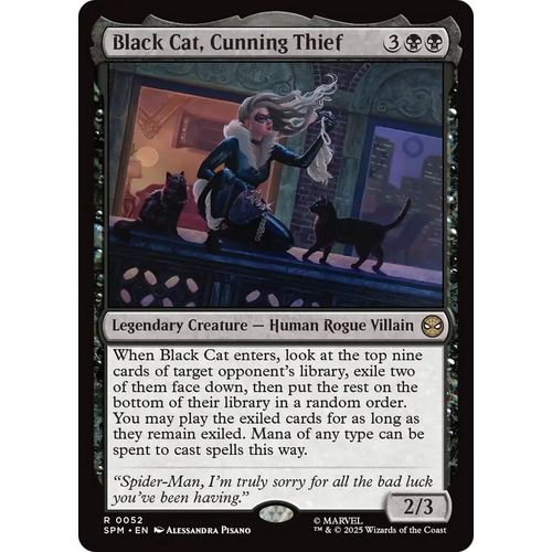 Black Cat, Cunning Thief (52) (Marvel's Spider-Man)