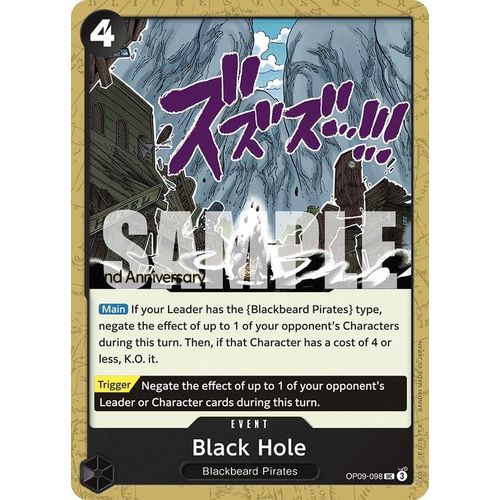 Black Hole (OP09-098) [Emperors in the New World: 2nd Anniversary Tournament Cards]