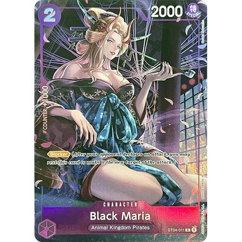 Black Maria (Premium Card Collection -BANDAI CARD GAMES Fest. 23-24 Edition-) (ST04-011) [One Piece Promotion Cards]