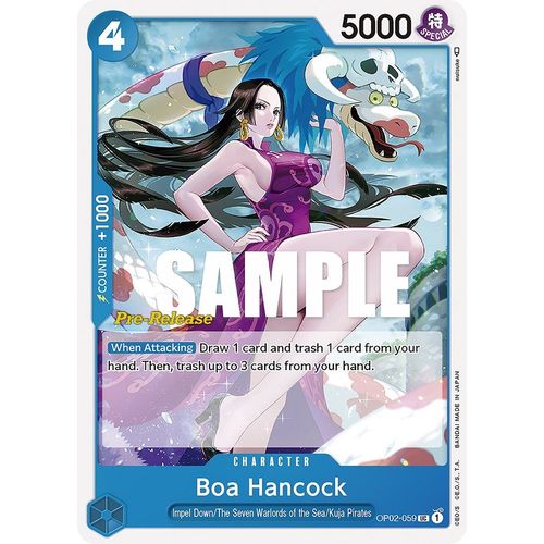 Boa Hancock (OP02-059) [Paramount War Pre-Release Cards]