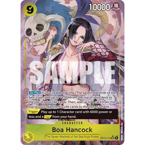 Boa Hancock - OP14-112 (Alternate Art) (OP14-112) (The Azure Sea's Seven)