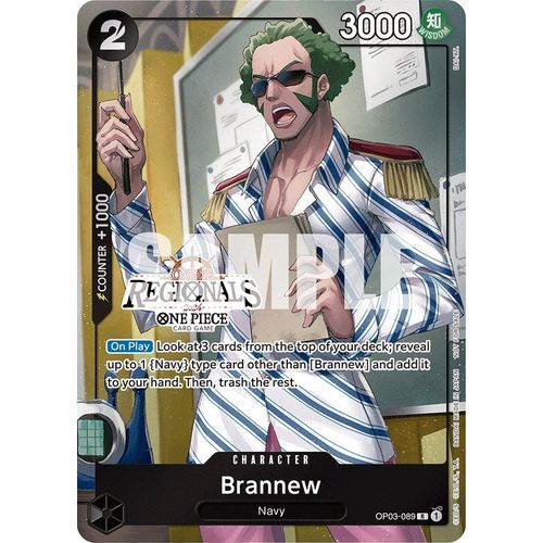 Brannew (Online Regional 2024) [Participant] (OP03-089) [One Piece Promotion Cards]