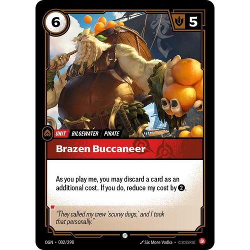 Brazen Buccaneer (002/298) (Origins)