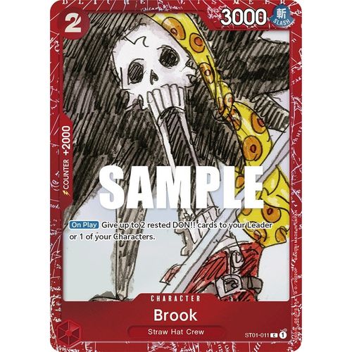 Brook (Premium Card Collection -ONE PIECE FILM RED Edition-) (ST01-011) [One Piece Promotion Cards]