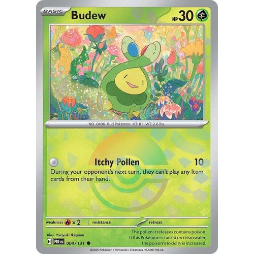 Budew (Poke Ball Pattern) (004/131) [SV: Prismatic Evolutions]