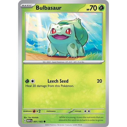 Bulbasaur (001/165) [SV: Scarlet & Violet 151]