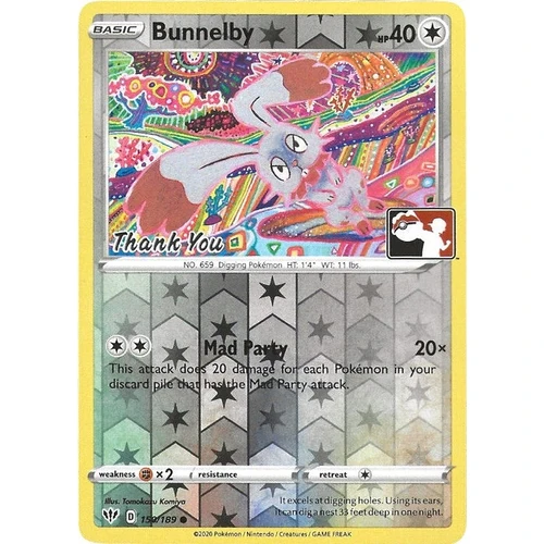Bunnelby - 150/189 (Thank You Promo) (150/189) (Miscellaneous Cards & Products)