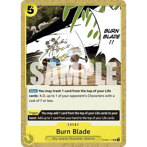 Burn Blade (OP08-117) [Two Legends]