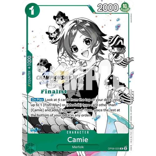 Camie (Championship 2024 Finalist Card Set Vol. 2) (OP06-025) [One Piece Promotion Cards]