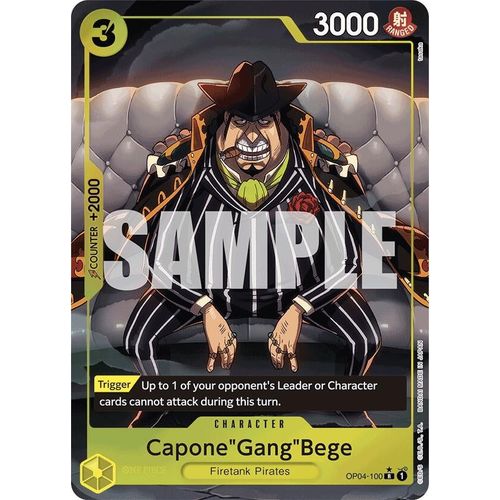 Capone"Gang"Bege (OP04-100) (Alternate Art) (OP04-100) [Premium Booster -The Best-]