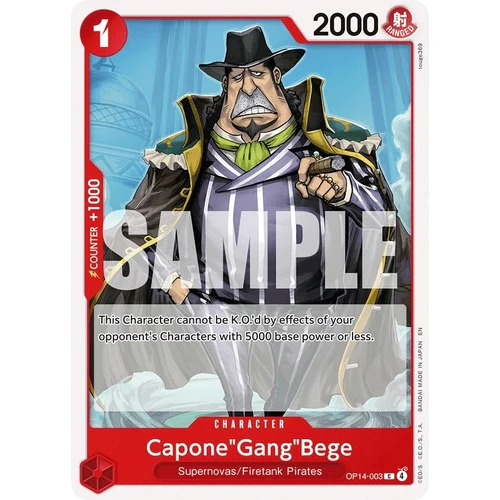 Capone"Gang"Bege (OP14-003) (The Azure Sea's Seven)
