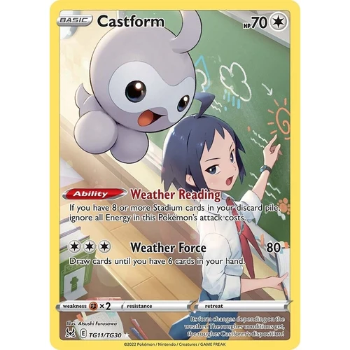 Castform (TG11/TG30) (SWSH11: Lost Origin Trainer Gallery)