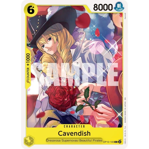 Cavendish - OP10-105 (Reprint) (OP10-105) (Premium Booster -The Best- Vol. 2)