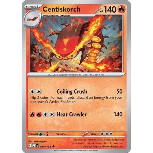 Centiskorch (030/132) (ME01: Mega Evolution)
