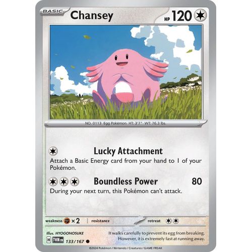 Chansey (133/167) [SV06: Twilight Masquerade]