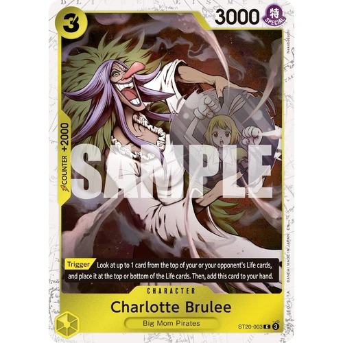 Charlotte Brulee (Pirate Foil) (ST20-003) (Premium Booster -The Best- Vol. 2)