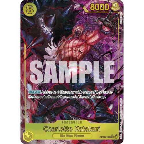 Charlotte Katakuri (Alternate Art) (OP03-123) [Premium Booster -The Best-]