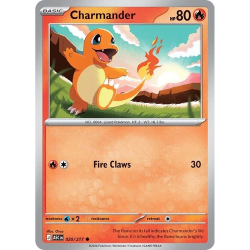 Charmander (020/217) (ME: Ascended Heroes)