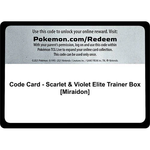 Code Card [SV01: Scarlet & Violet Base Set]