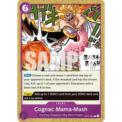 Cognac Mama-Mash (OP11-081) [A Fist of Divine Speed]
