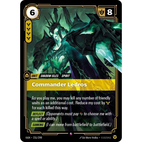 Commander Ledros (231/298) (Origins)