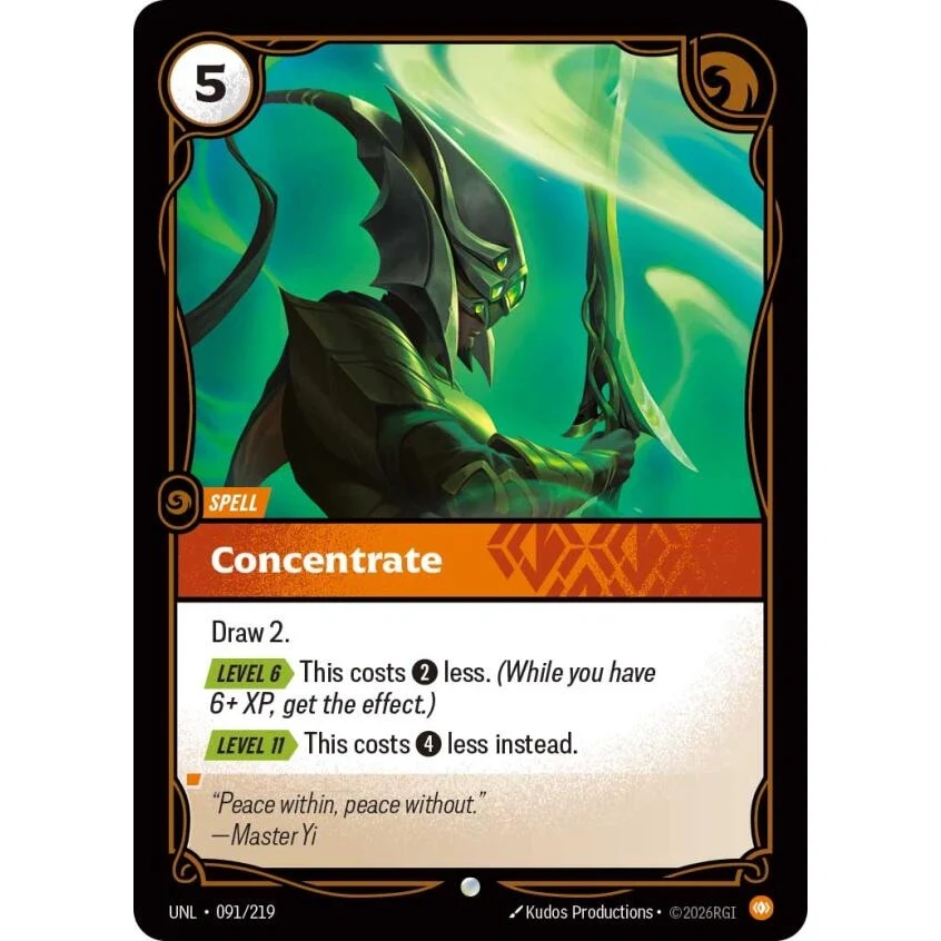 Concentrate (091/219) (Unleashed)