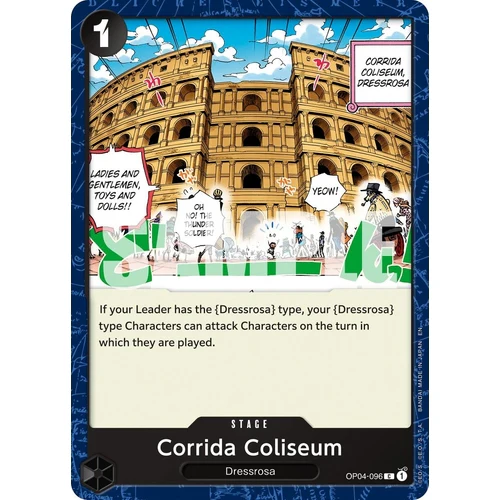 Corrida Coliseum (Reprint) (OP04-096) (Premium Booster -The Best- Vol. 2)