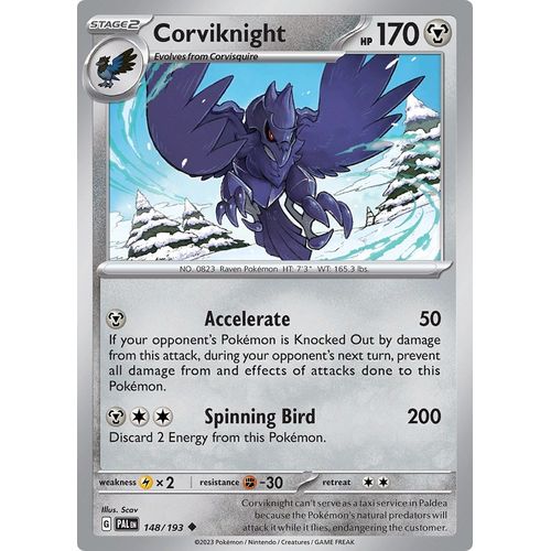 Corviknight (148/193) [SV02: Paldea Evolved]