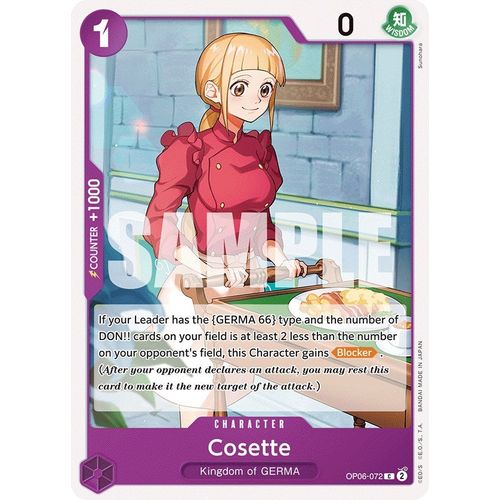 Cosette (OP06-072) [Wings of the Captain]