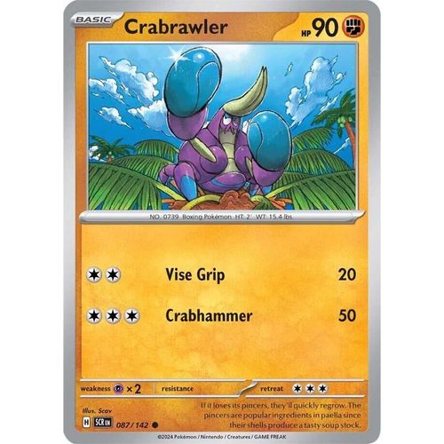 Crabrawler (087/142) [SV07: Stellar Crown]
