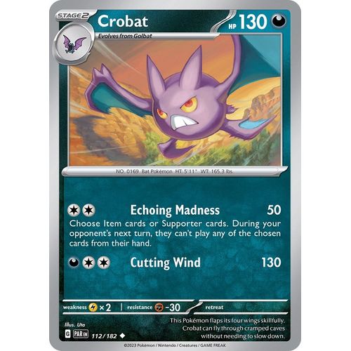 Crobat (112/182) [SV04: Paradox Rift]